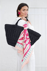 Maradji "Pink Bird" Scarf