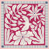 Maradji "Pink Bird" Scarf