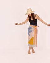 Maradji "Blue Garden" Scarf