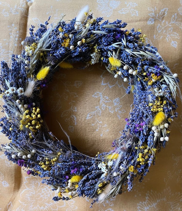 Lavender wreath