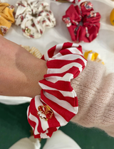 "Rega" Red Scrunchie