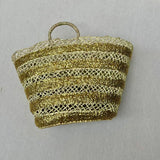 Basket with Gold Sequins