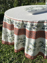 Round "Garance" Tablecloth (multiple colors)