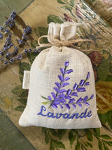 Large Linen Lavender Sachet