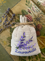 Large Linen Lavender Sachet