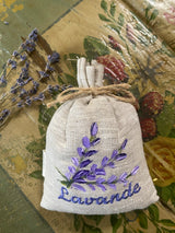 Ma Belle Provence lavender Linen Large Linen Lavender Sachet