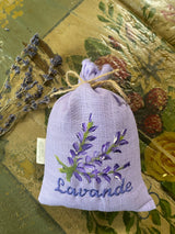 Large Linen Lavender Sachet