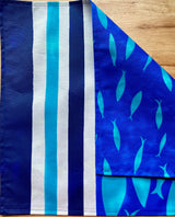 Le Cluny Fish Blue Placemat