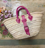 Ma Belle Provence Small French basket (multiple colors)
