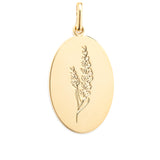 Provence Medallion Hoop Earrings