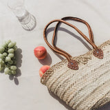 Basket with Lace Border