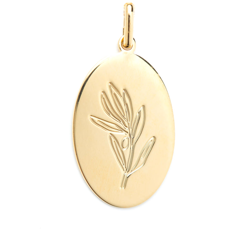 Provence Medallion Hoop Earrings