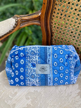 L'Ensoleillade Medium "Gordes Blue" Cosmetic Bags