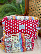 L'Ensoleillade "Gordes Red" Cosmetic Bags