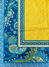 Ma Belle Provence Rectangular "Soleil" Coated Tablecloth