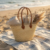 Ma Belle Provence Basket with Lace Border