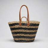 Ma Belle Provence Basket with black Sequins