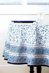 Ma Belle Provence Round "Gentiane" Tablecloth