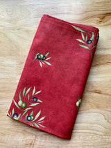 "Clos des Oliviers" Red Napkin