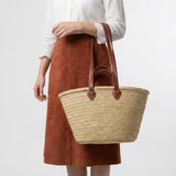 Ma Belle Provence French Market basket with double handles