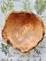 Olive Wood Salad Bowl