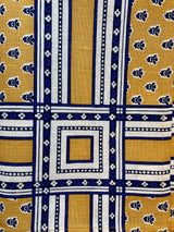 Les Olivades dishtowel Bonis Mustard Yellow Dishtowel