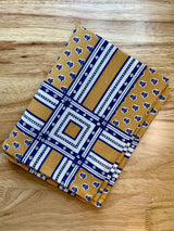 Les Olivades dishtowel Bonis Mustard Yellow Dishtowel