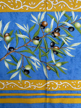 L'Ensoleillade Tablecloth Rectangular "Clos des Oliviers" Blue Tablecloth