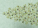 L'Ensoleillade Tablecloth Rectangular "Clos des Oliviers" Green Tablecloth