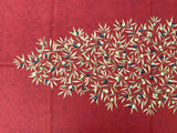 L'Ensoleillade Tablecloth 60" x 96" Rectangular "Clos des Oliviers" Red Tablecloth