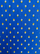 L'Ensoleillade Tablecloth Square "Esterel" Royal Blue Tablecloth