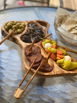 Natural OliveWood tray Olive Wood Appetizer Tray