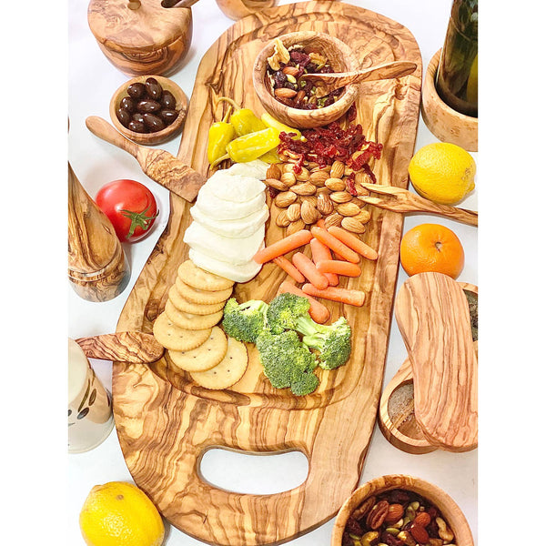 Olive Wood Charcuterie/Carving Board