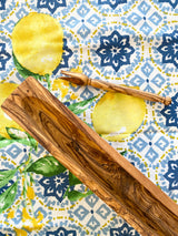 Olive Wood Contemporary Olive Boat