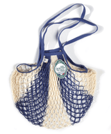 Filt bag white & blue French Net Market Bag (multiple colors)