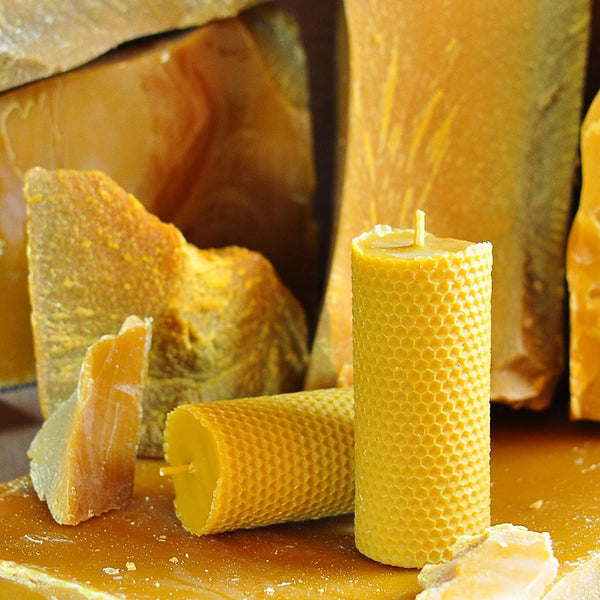 How to make a rolled beeswax candle l Candle Creations