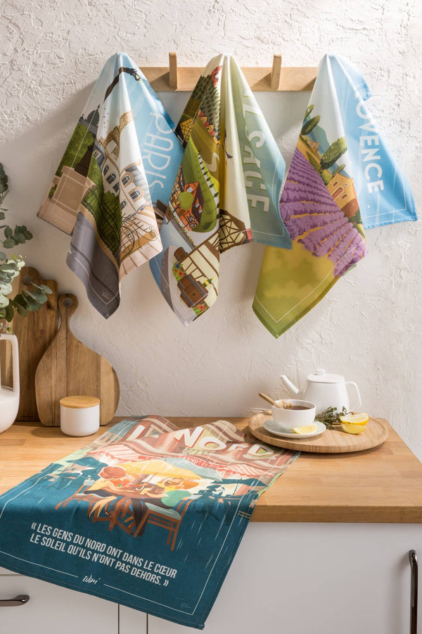 “Provence” Tea Towel