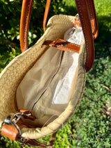 Ma Belle Provence Classy French basket Purse (Multiple Colors)
