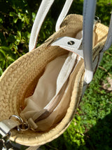 Ma Belle Provence Classy French basket Purse (Multiple Colors)