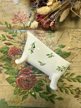 Louis Sicard soap dish "Olives" Bathtub Soap Dish