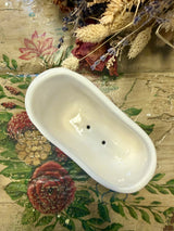 Louis Sicard soap dish "Lavender" Bathtub Soap Dish