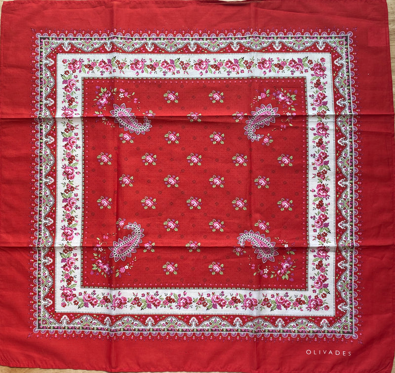 "Revelin" Red Scarf