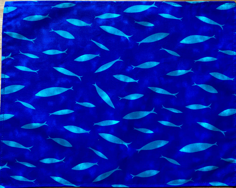 Fish Blue Placemat