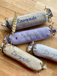Linen Mini Lavender Pillow