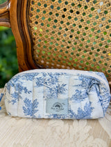 "Toile" Cosmetic Bags