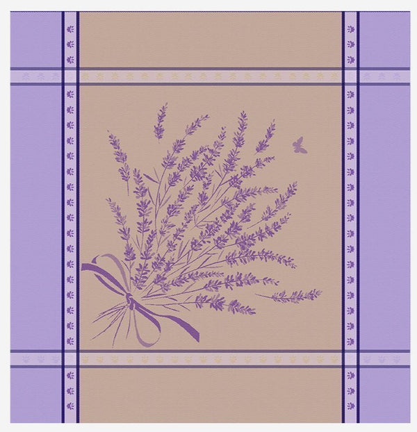 “Lavender Bouquet” Jacquard Napkin