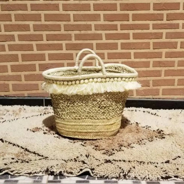 Basket with Tassels