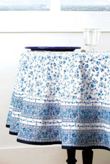 Round "Gentiane" Tablecloth