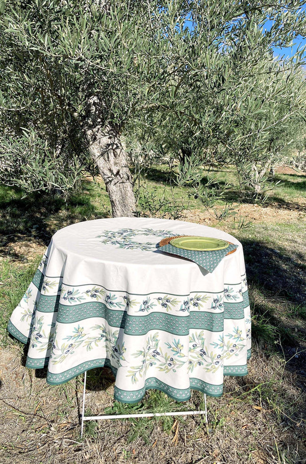 Round "Garance" Tablecloth (multiple colors)