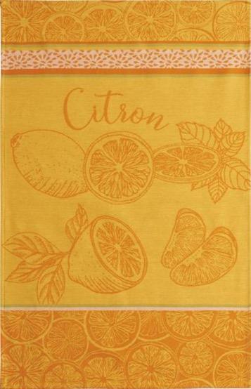Coucke dishtowel Lemon Tea Towel/Le Citron